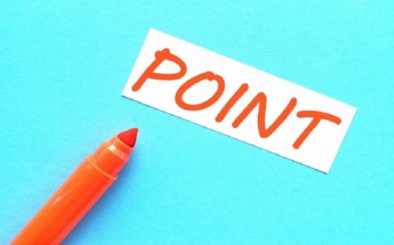 ポイントを示す画像