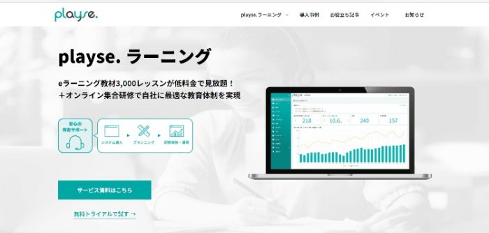 おすすめeラーニングシステム　playse