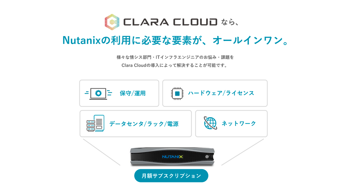 Clara Cloud / クララオンラインのプライベートクラウドサービス