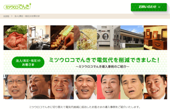 ミツウロコでんき