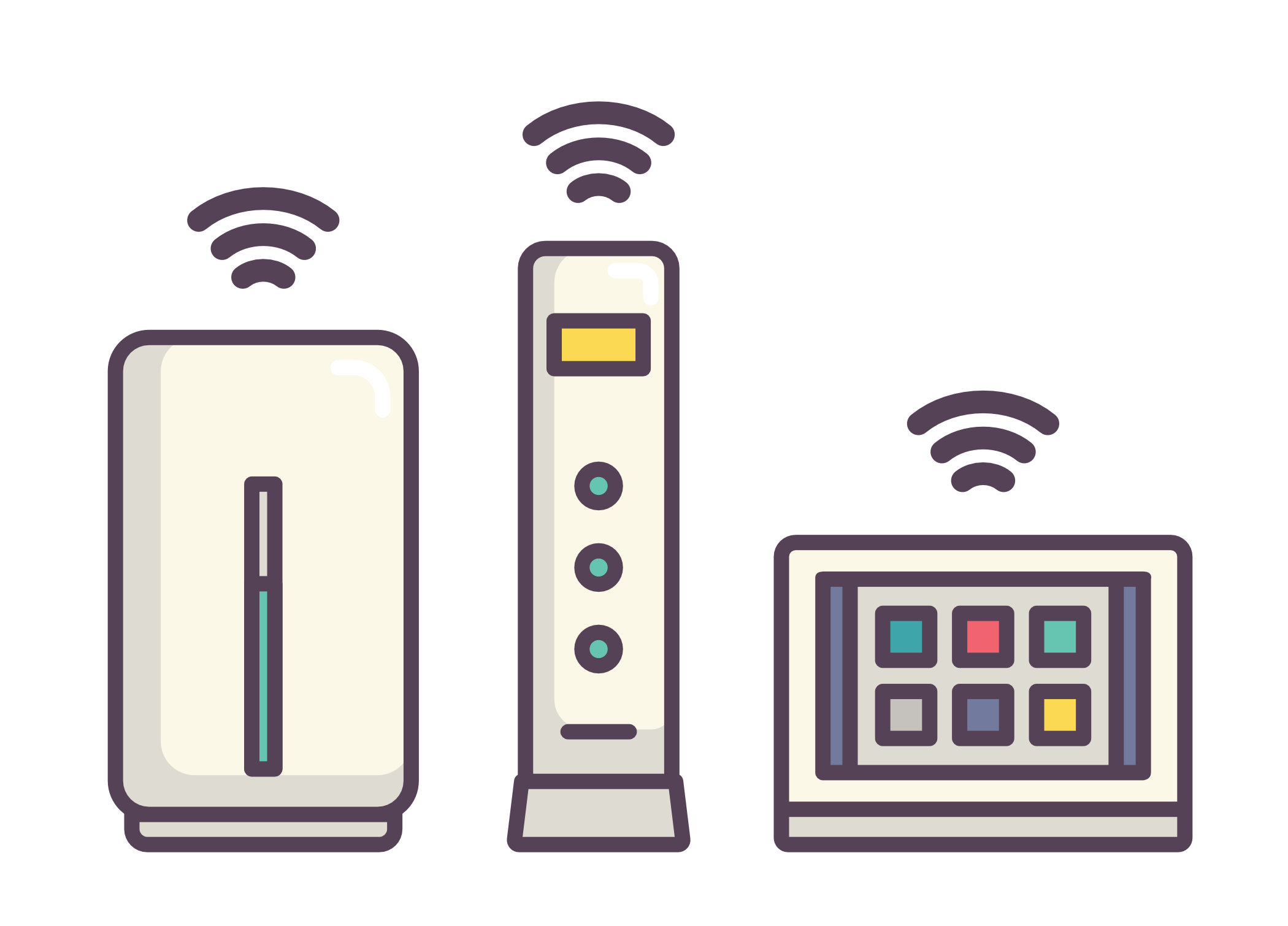 Wi-Fi　ルーター