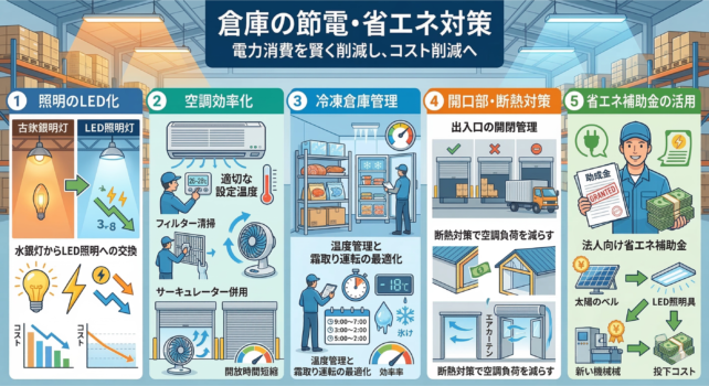 物流倉庫の電気代