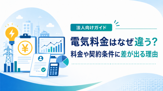 電気料金はなぜ違う？