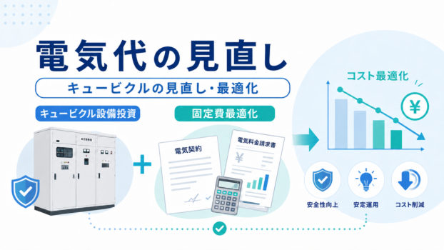 キュービクルの見直し、最適化
