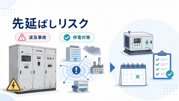キュービクル更新を先延ばしにするリスク
