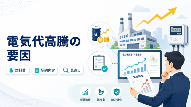 電気代高騰の要因