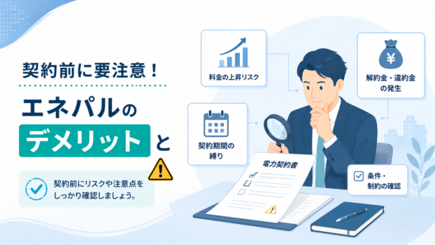 エネパルのデメリット