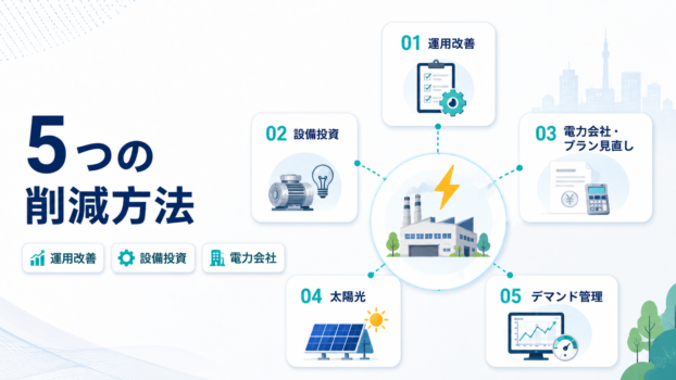 電気代削減5つの方法