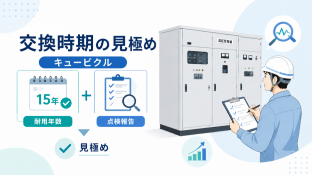 キュービクルの交換時期