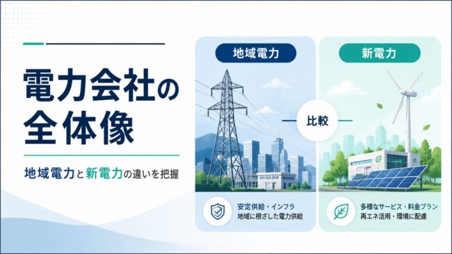 地域電力と新電力
