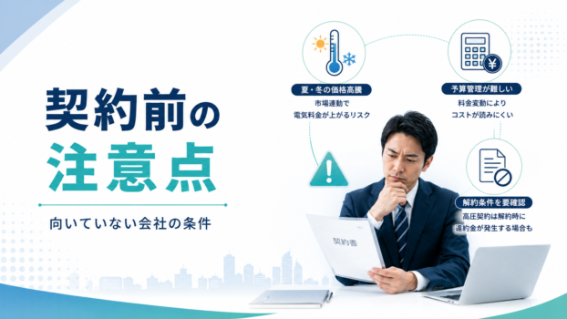 リミックスでんき、契約前の注意点