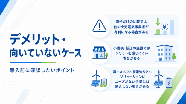 エナリスのデメリット