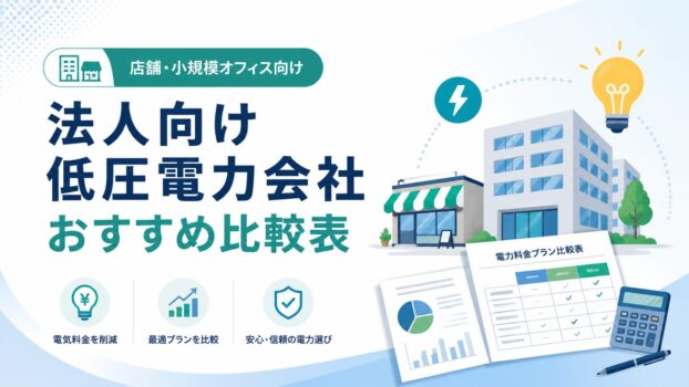 低圧電力会社比較表