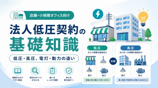 低圧電力　基礎知識