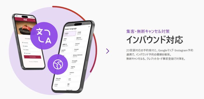 テーブルチェック_インバウンド対応